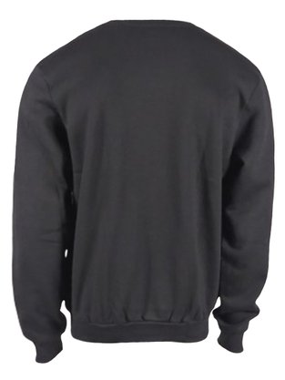 Blusão De Moletom Unissex Adulto Liso 06CN Hering Preto