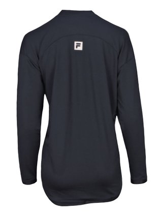 Blusão Feminino Adulto Tape Sports  F12AT506006 Fila Preto