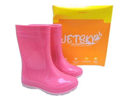 Bota Jetsky Feminina Infantil 00348 Grendene Rosa