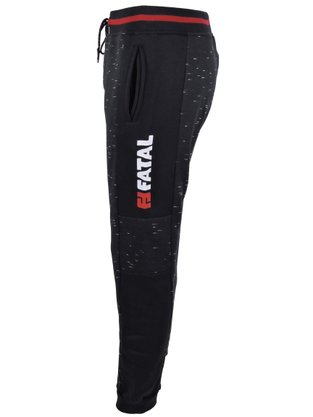 Calça De Moletom Masculina Adulto 25970 Fatal Preto