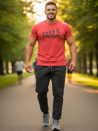 Calça De Moletom Masculina Adulto , Com Logomarca Na Perna, Detalhe Em Zíper Nos Bolsos  25976 Fatal Grafite