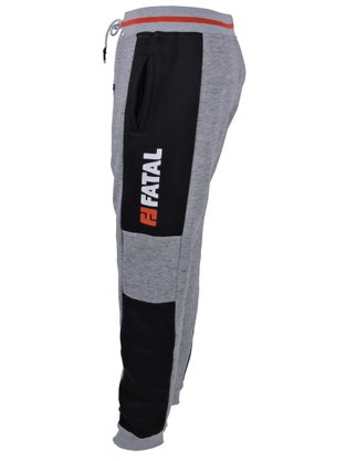 Calça De Moletom Masculina Adulto 25970 Fatal Cinza