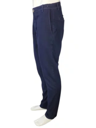 Calça De Sarja Reta Masculina Adulto 55605 Mormaii Marinho
