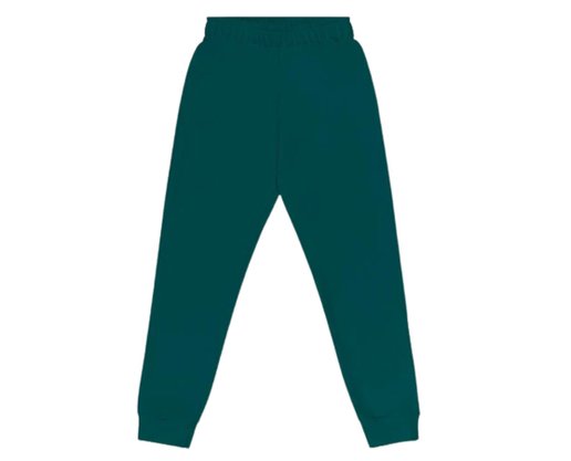 Calça Em Moletom Básica Infantil Unissex 207274  Kyly Verde