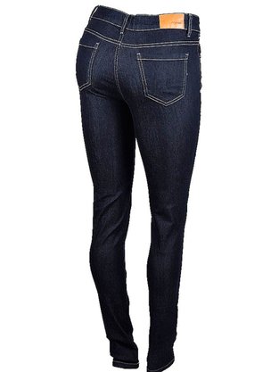 Calça Feminina Adulto Skinny 1000022751 Malwee Jeans Escuro