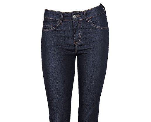 Calça Feminina Adulto Tradicional 1018000117 Malwee Jeans Escuro