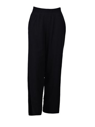 Calça Feminino Adulto Pantalona Em Malha Three Hands Preto