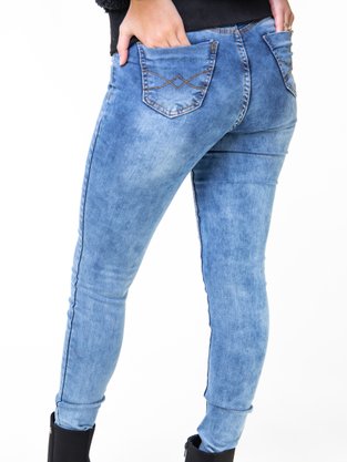Calça Jeans Feminina Adulto Com Elastano 108 Unigirls Jeans