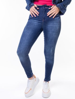 Calça Jeans Feminina Adulto Com Elastano 85 Unigirls Jeans