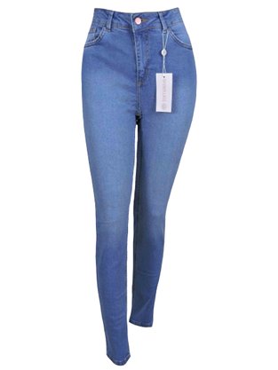 Calça Jeans Feminina Adulto Com Lycra Tramaleve Jeans