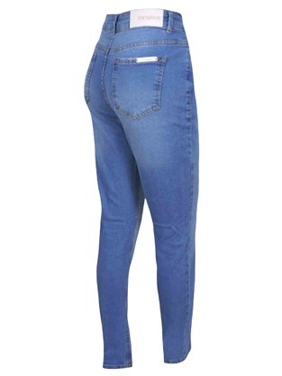Calça Jeans Feminina Adulto Com Lycra Tramaleve Jeans