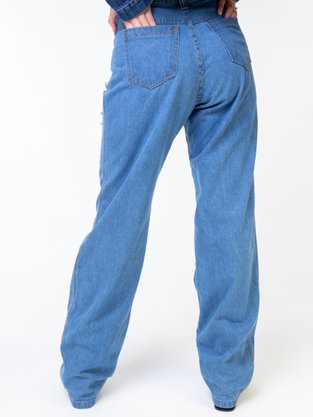 Calça Jeans Feminina Adulto Mom 860 Ativip Jeans
