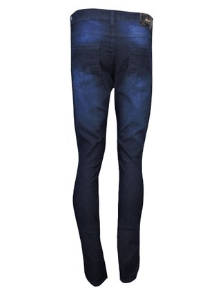 Calça Jeans Masculina Adulto Com Lycra 22220 Ferju Azul