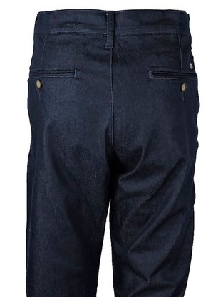 Calça Jeans Masculina Adulto  Slim 002391007 Ogochi Azul Marinho