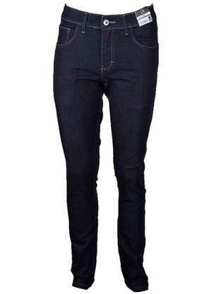 Calça Jeans Masculina Adulto  Slim 2001016 Ogochi Azul Marinho