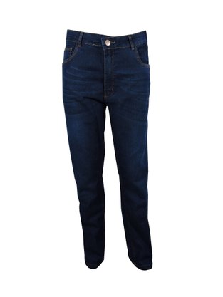 Calça Jeans Masculina Adulto Tamanho Especial Detalhe Com Lycra 50-54 24043 Ferju Jeans