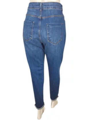 Calça Jeans Mom Feminina Adulto 75360 Mormaii Jeans Médio