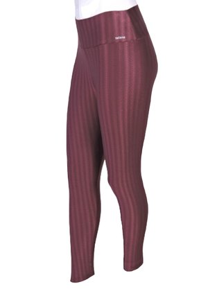 Legging Feminina Adulto 3D Fitness Poliamida 20890 Selene Marsala