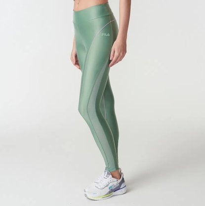 Calça Legging Feminina Adulto Studio Natural F12AT221 Fila Verde