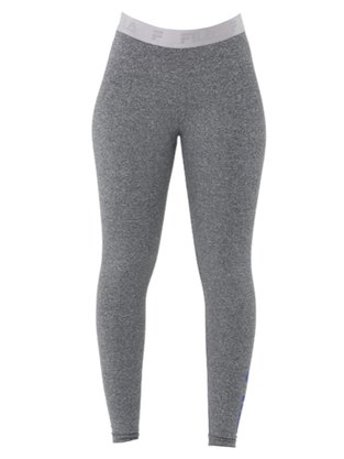 Calça Legging Feminina Adulto Train Elastic ll TR280152 Fila Cinza Mescla