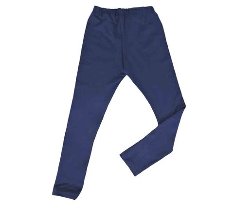 Calça Legging Térmica Feminina Infantil 4/8 24806 Three Hands Marinho