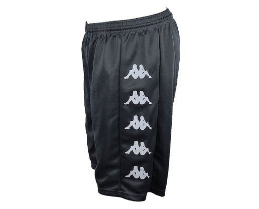 Calção Masculino Adulto Longo Detalhe Lateral KPCA64001 Kappa Chumbo