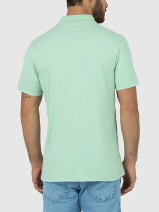 Camisa Polo Tradicional Masculina Adulto Manga Curta 1000004430 Malwee Verde