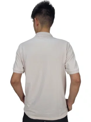 Camisa Polo Manga Curta Masculino Adulto Essencial Slim 7510001 Ogochi Areia