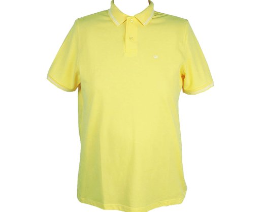Camisa Polo Masculina Adulto Manga Curta 1000033474 Wee! Amarelo