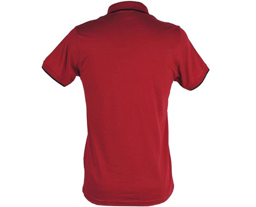 Camisa Polo Masculina Adulto Manga Curta Lisa 10706 Sigosta Vinho