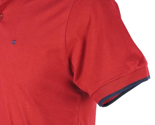 Camisa Polo Masculina Adulto Manga Curta Lisa 10706 Sigosta Vinho