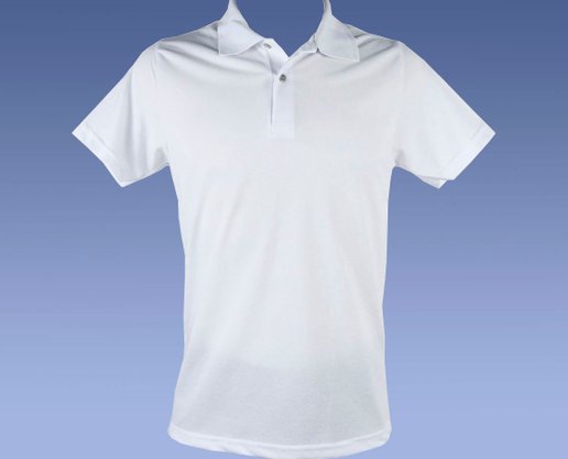Camisa Polo Masculina Adulto Manga Curta Piquê Lisa 8847 Sigosta Branco