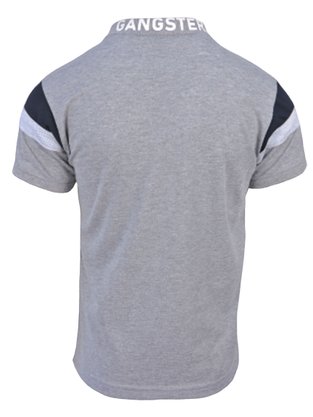 Camisa Polo Masculina Infantil Manga Curta 90.56.0065 Gangster Mescla