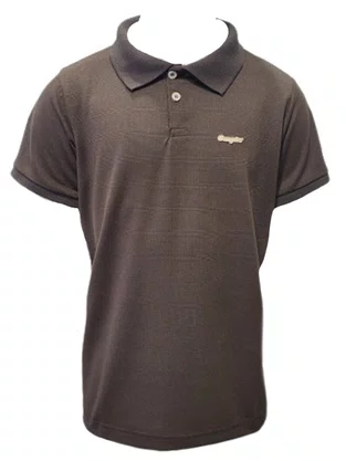 Camisa Polo Masculina Juvenil  10/16 63.56.0236 Gangster Marrom