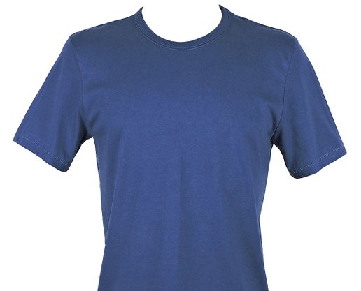 Camiseta Masculina Adulto Manga Curta Lisa 0299 Hering Azul Cobalto