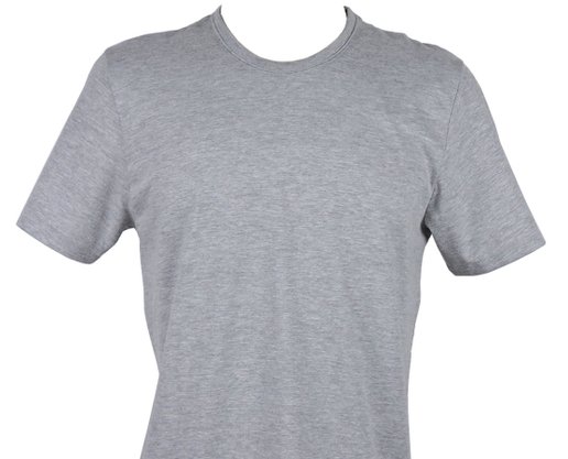 Camiseta Masculina Adulto Manga Curta Lisa 0299 Hering Cinza Mescla