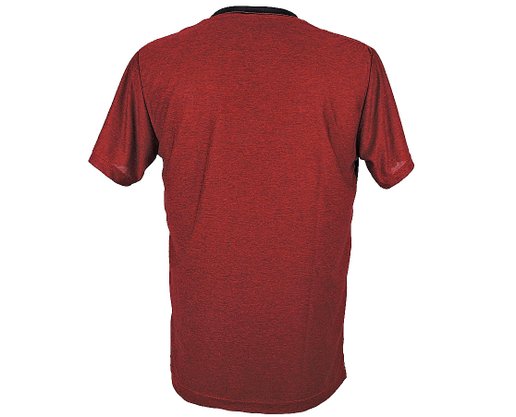 Camiseta Masculina Adulto Manga Curta Piacere Listras KP2118013 Kappa Vermelho