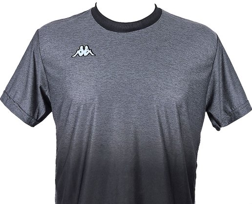 Camiseta Masculina Adulto Manga Curta Trivento KP2118014 Kappa Preto