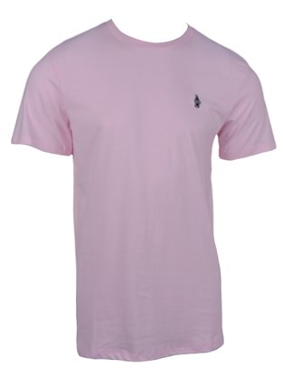 Camiseta Básica Masculina Manga Curta 46675 Rock&Soda Rosa Velho