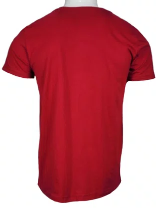 Camiseta De Algodão Unissex  HT102 Har Têxtil Bordo