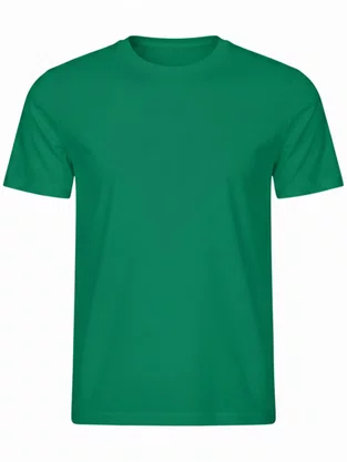 Camiseta De Algodão Unissex HT102 Har Têxtil Esmeralda