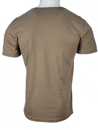 Camiseta De Algodão Unissex  HT102 Har Têxtil Marrom