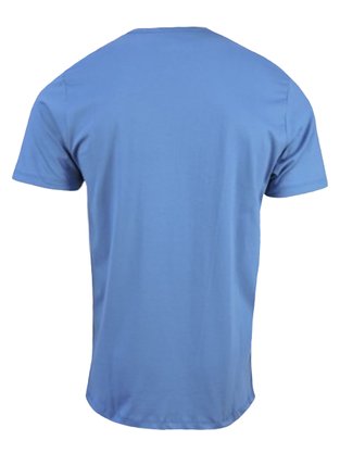Camiseta Manga Curta Masculina Adulto 5500 Tribex Petróleo