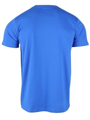 Camiseta Básica Manga Curta Masculina Adulto CBEM-100 Blue Bay/Concept Azul Royal