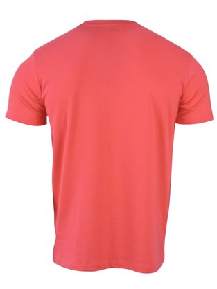 Camiseta Básica Manga Curta Masculina Adulto CBEM-100 Blue Bay/Concept Coral