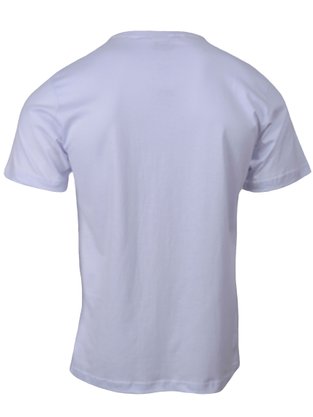 Camiseta Manga Curta Masculina Adulto Com Estampa Logo 10.16.1718 Gangster Branco