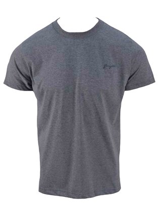 Camiseta Manga Curta Masculina Adulto Com Estampa Logomarca 10.20.0159 Gangster Grafite