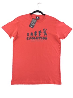 Camiseta Manga Curta Masculina Adulto Estampa Mario 224211000 Brook Sthil Vermelho