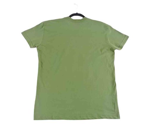 Camiseta Manga Curta Masculina Adulto Simpsons 124211048 Over Verde