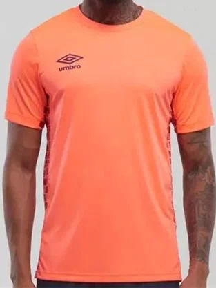 Camiseta Manga Curta Masculina Diamond Wave U11TW123 Umbro Coral